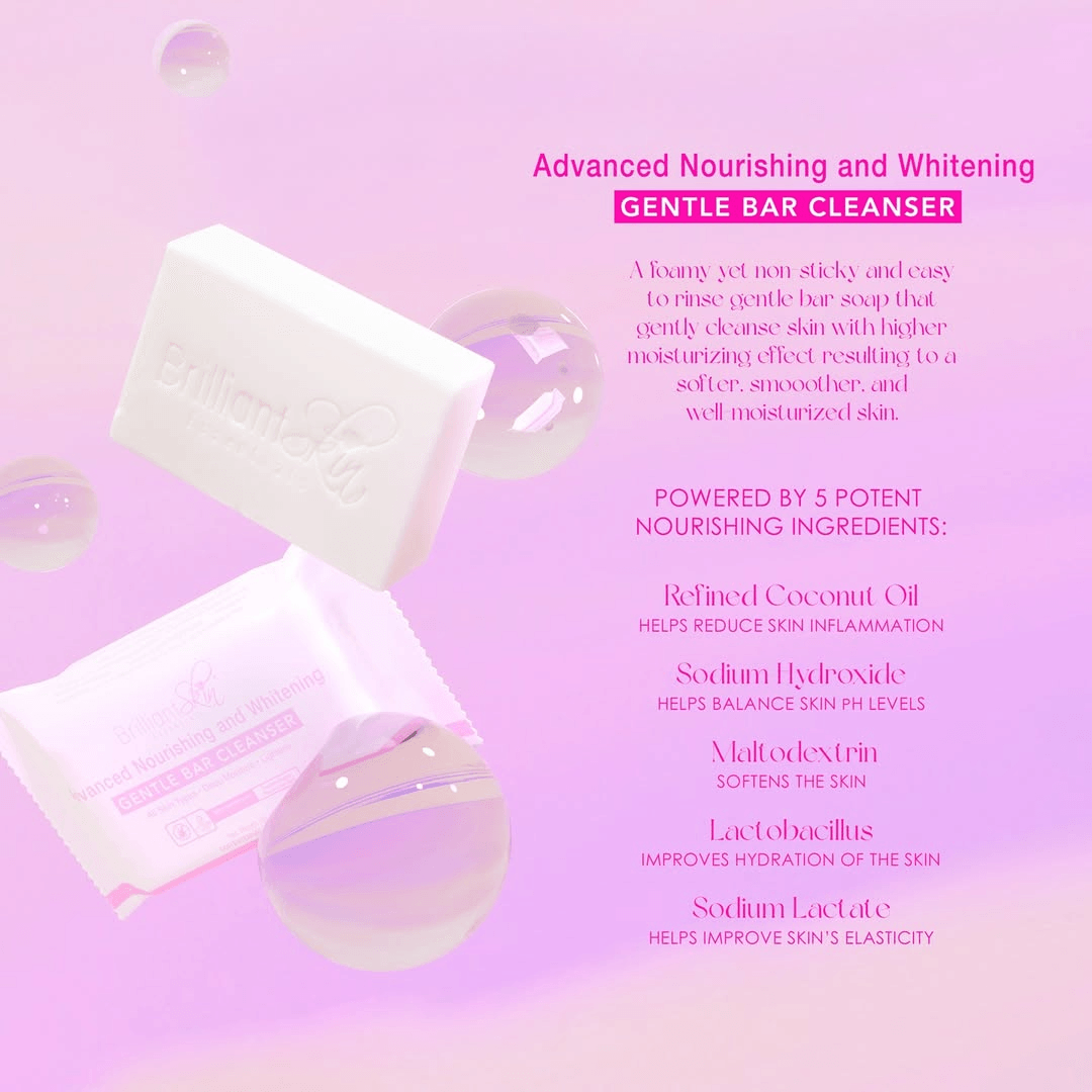 Brilliant Skin Advanced Nourishing & Brightening Gentle Bar Cleanser - 135g