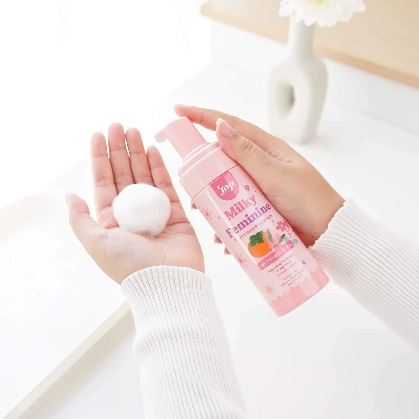 Joji Milky Feminine Soft Whipp Cleanser - 150ml