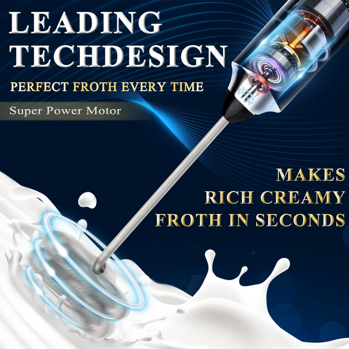 Multifunctional Portable Electric Milk Frother