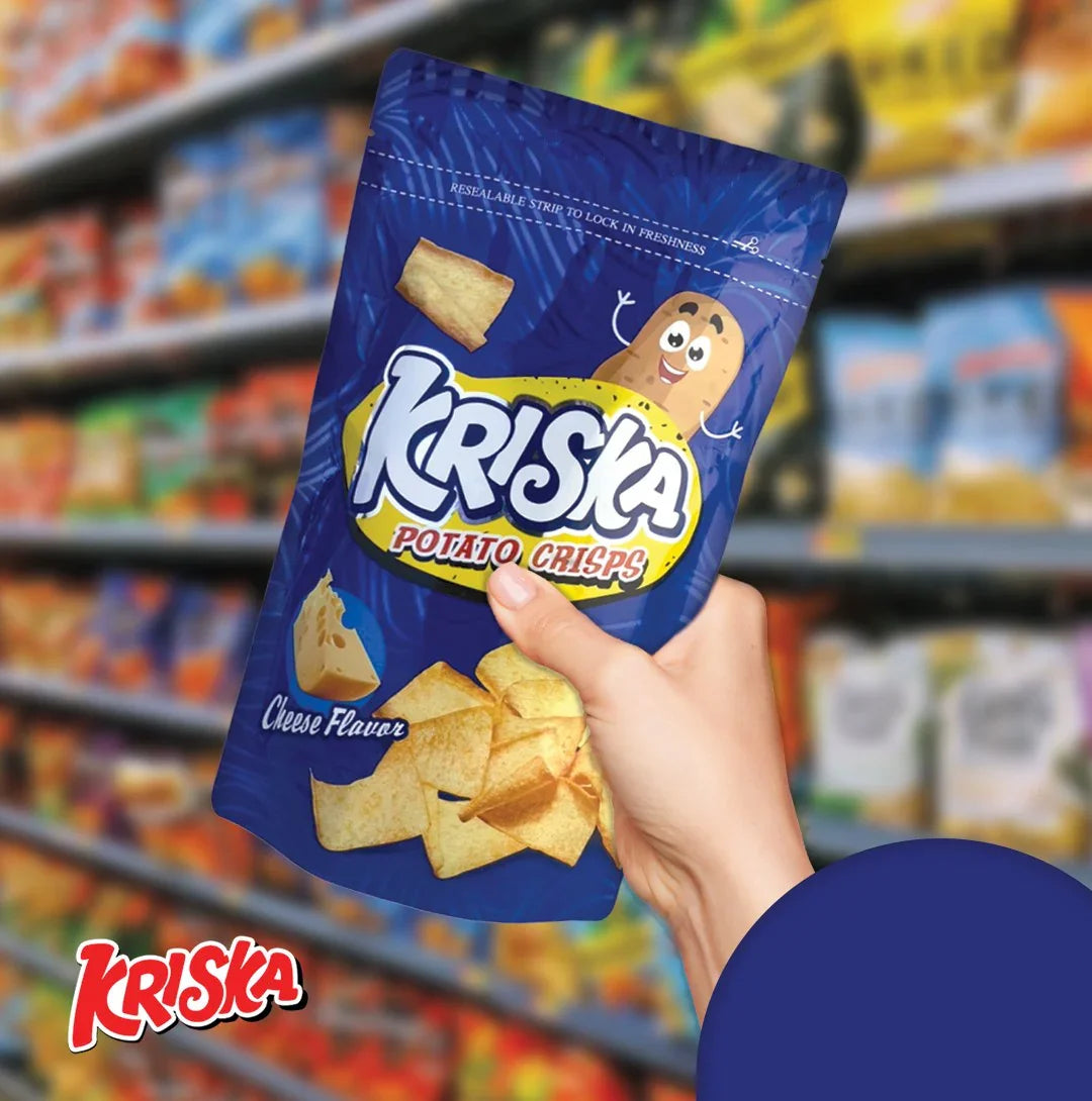 Kriska Potato Crisps Cheese Flavor - 100g