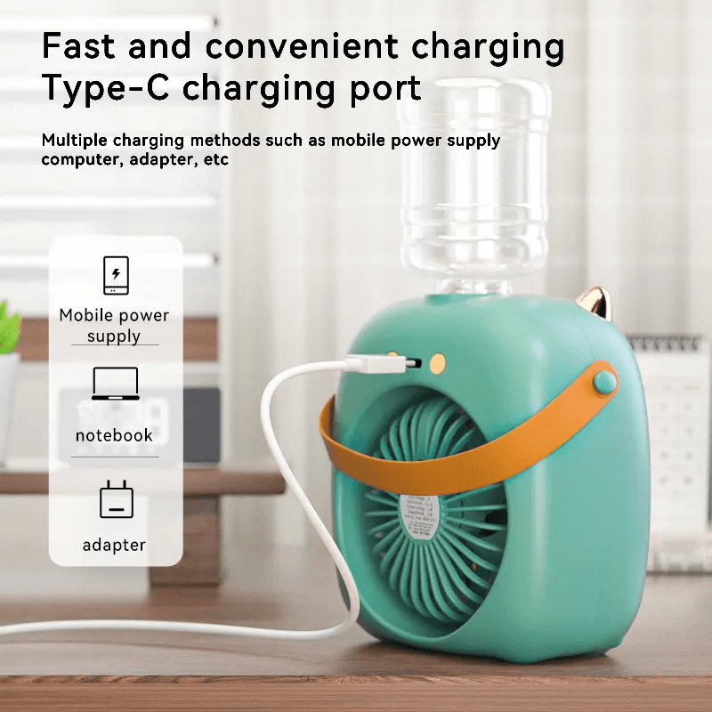Mini Portable Air Conditioner Portable Cooler Fan FC-6624