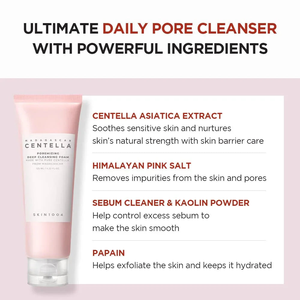 SKIN1004 Poremizing Deep Cleansing Foam - 125ml