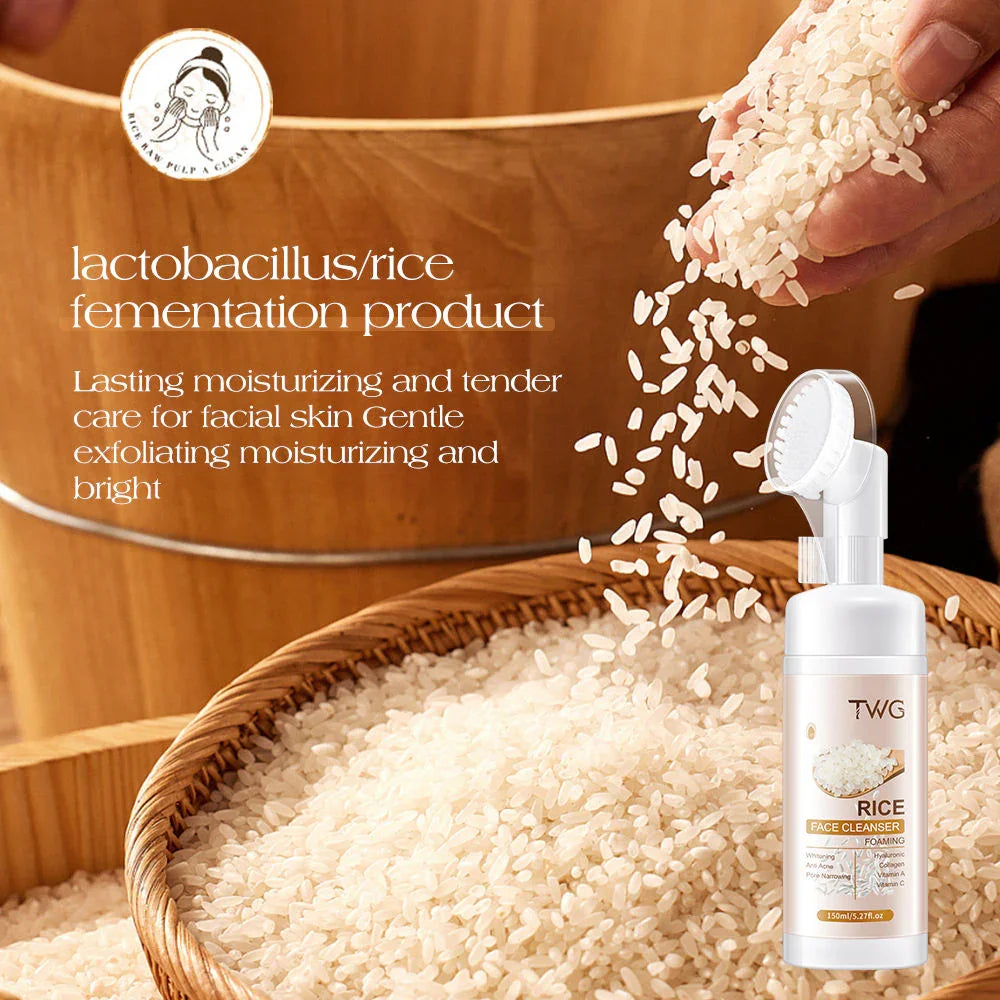 TWG Rice Foaming Face Cleanser - 150ml