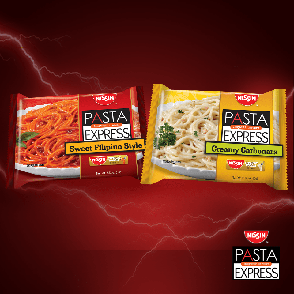 Nissin Pasta Express Spaghetti In An Instant Sweet Filipino Style - 60g