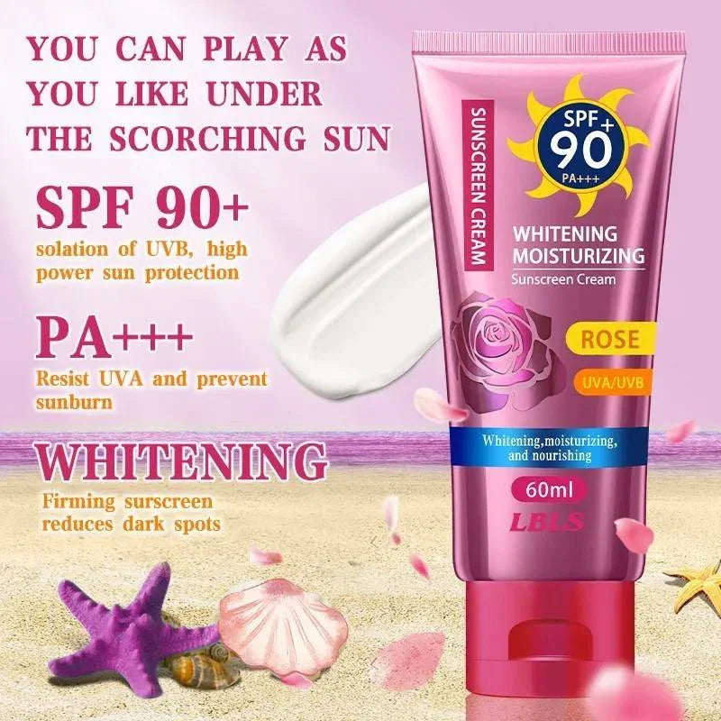 كريم واقي الشمس المرطب LBLS كريم واقي الشمس SPF 90+ PA+++ - 60 مل