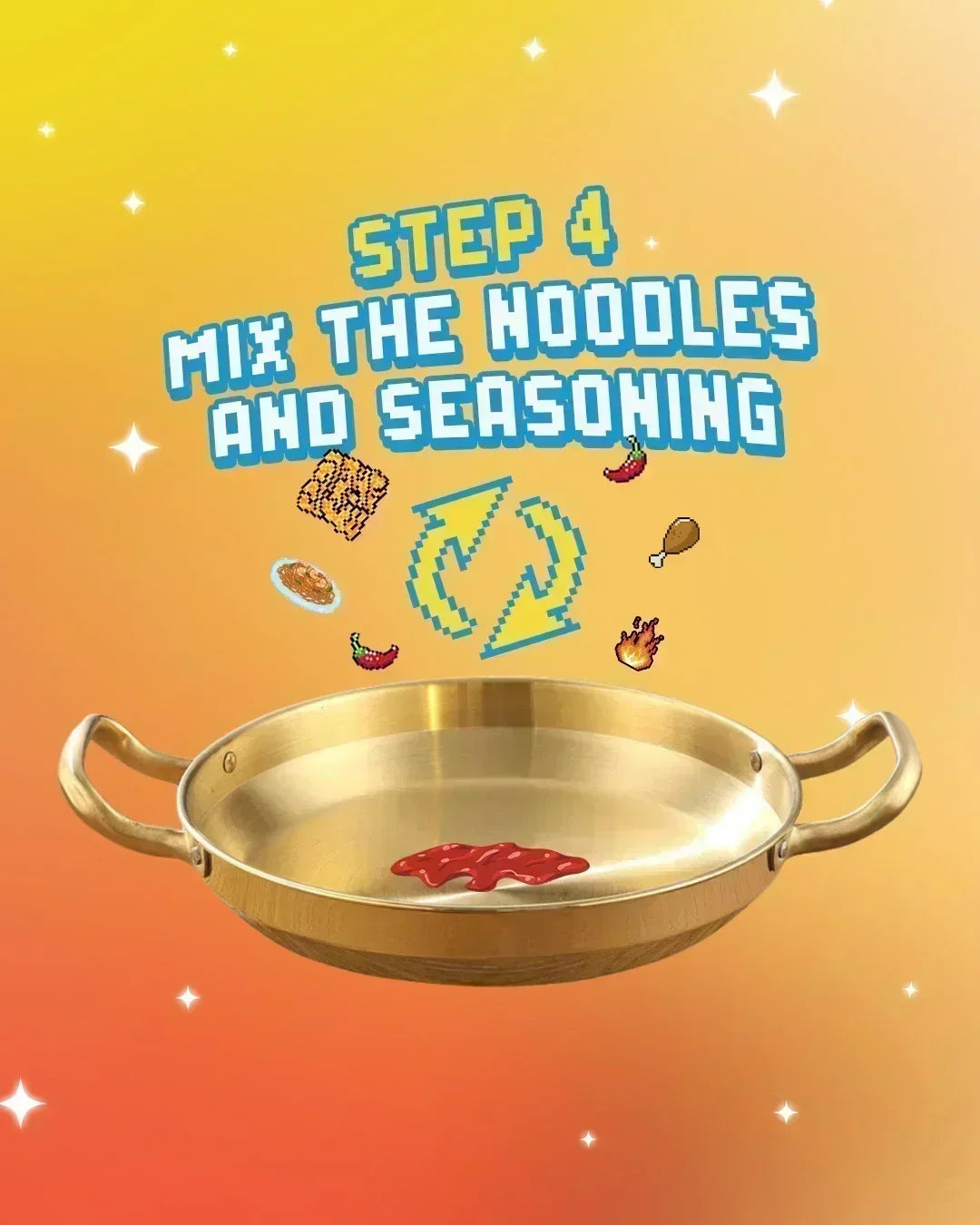 Indomie Fiery Chicken Flavour Fried Noodles - 94g