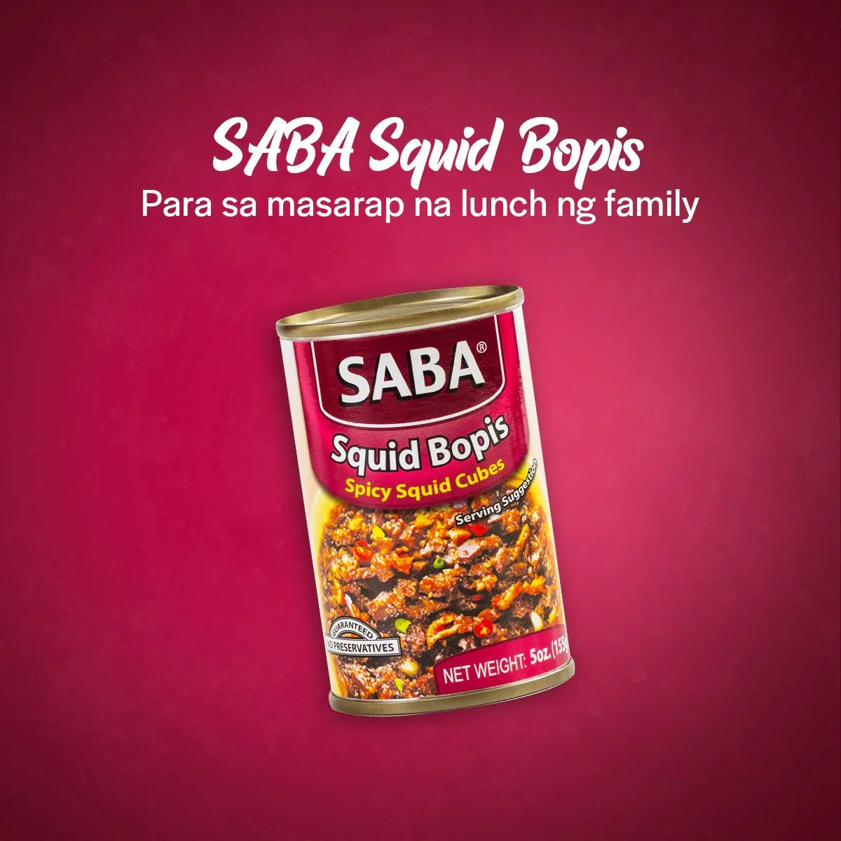 Saba Spicy Squid Cubes - 155g
