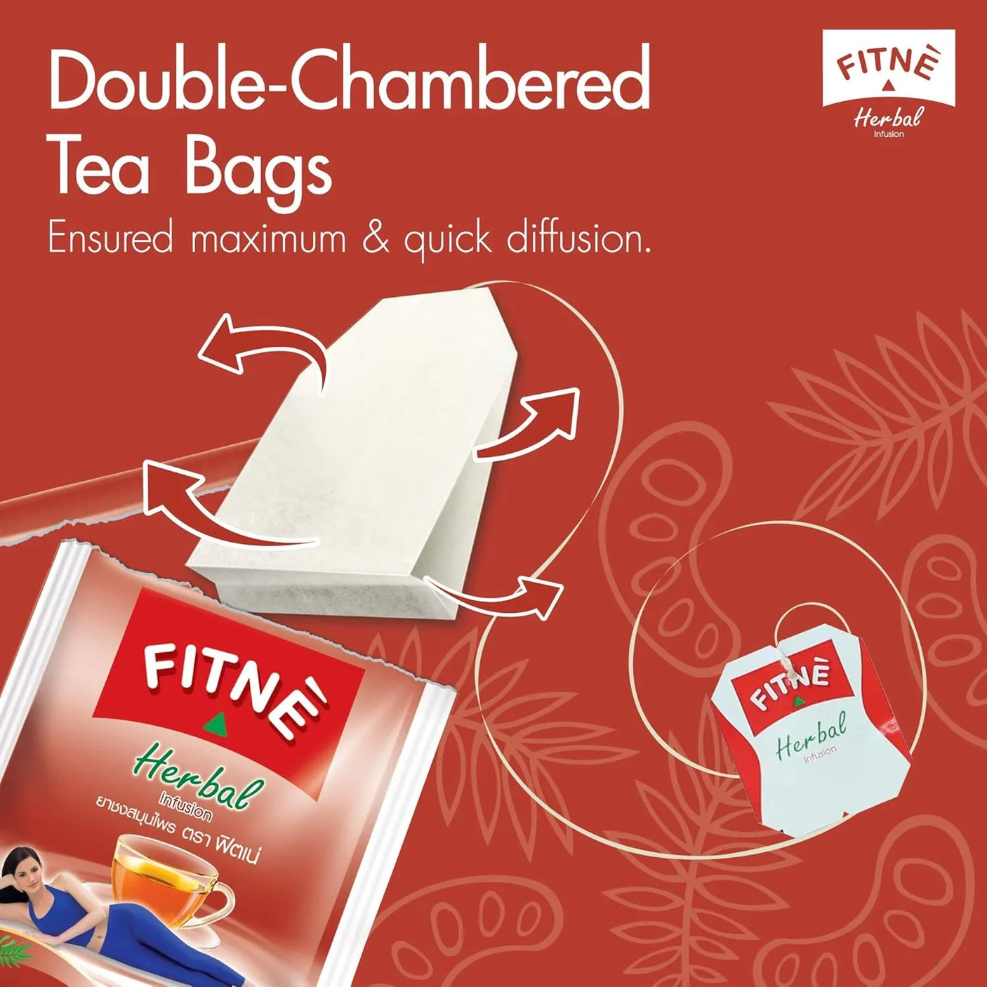 شاي الأعشاب الأصلي من Fitne Herbal Infusion