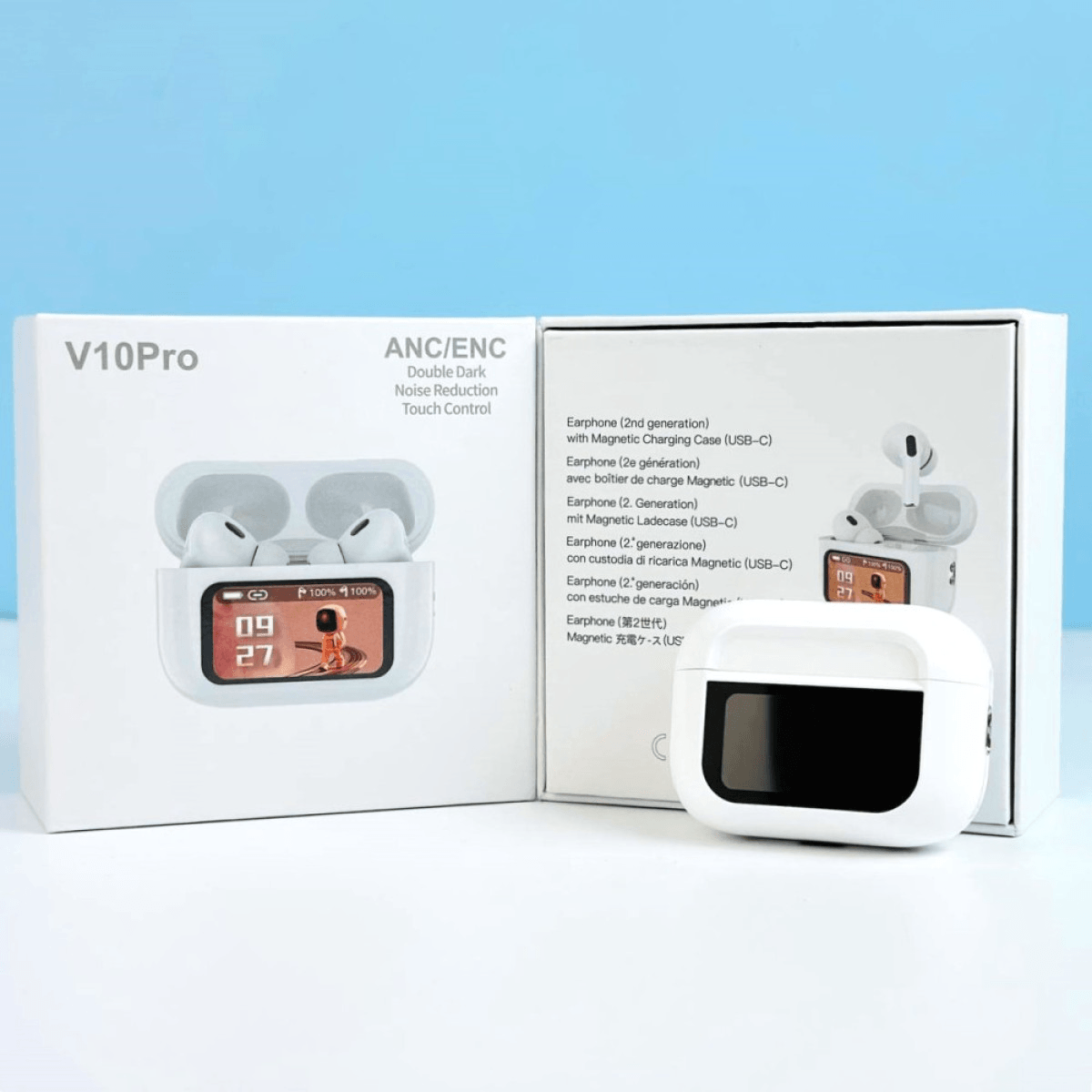 Multi Screen ANC & ENC Function Earbuds - V10 Pro