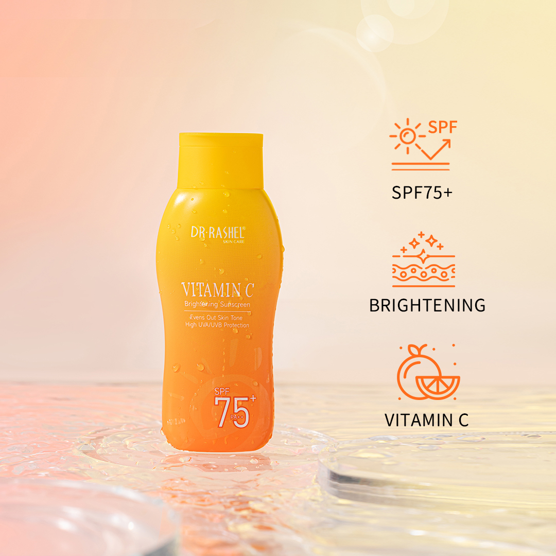 Dr.Rashel Vitamin C Brightening Sunscreen SPF 75+ - 100g