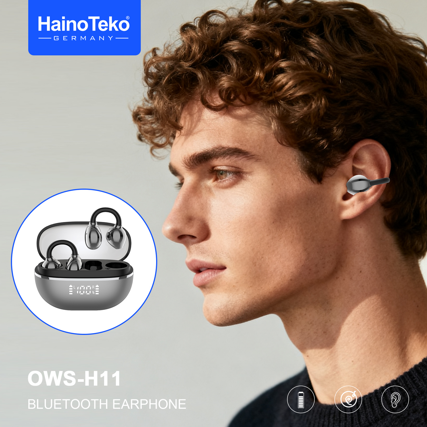 Haino Teko Germany Opendots Earbuds OWS-H11