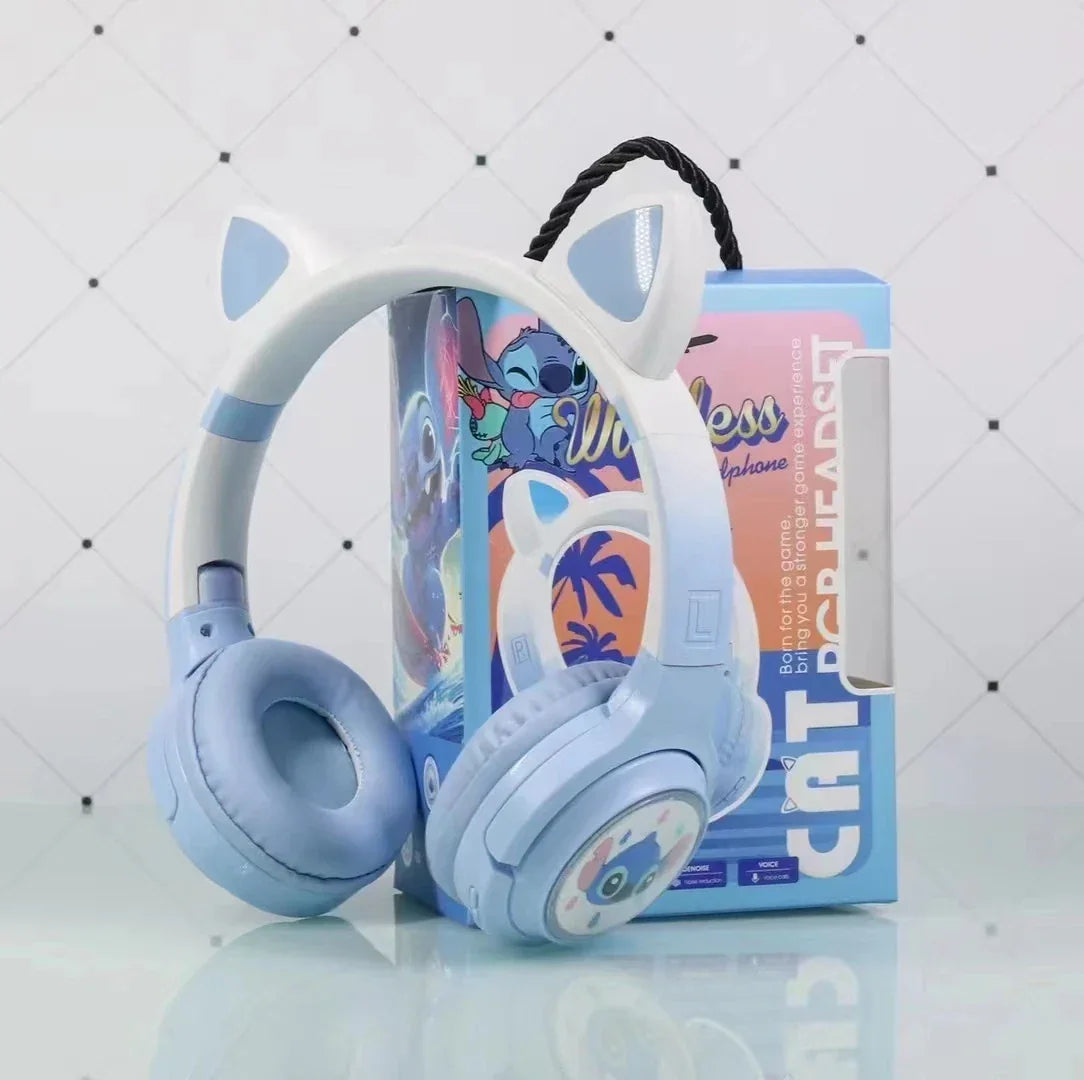 سماعة رأس لاسلكية RGB Light Cat XY-236