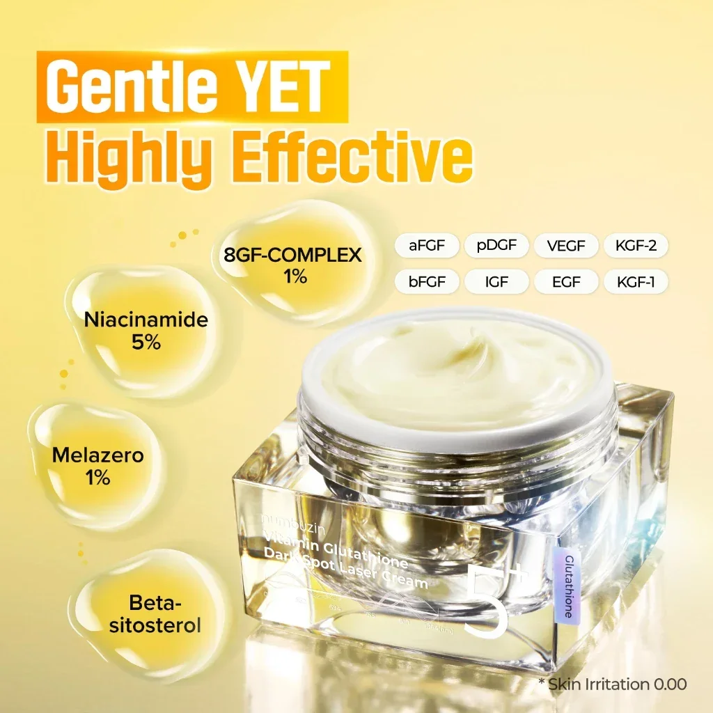 Numbuzin No.5 Vitamin Glutathione Dark Spot Laser Cream - 50ml