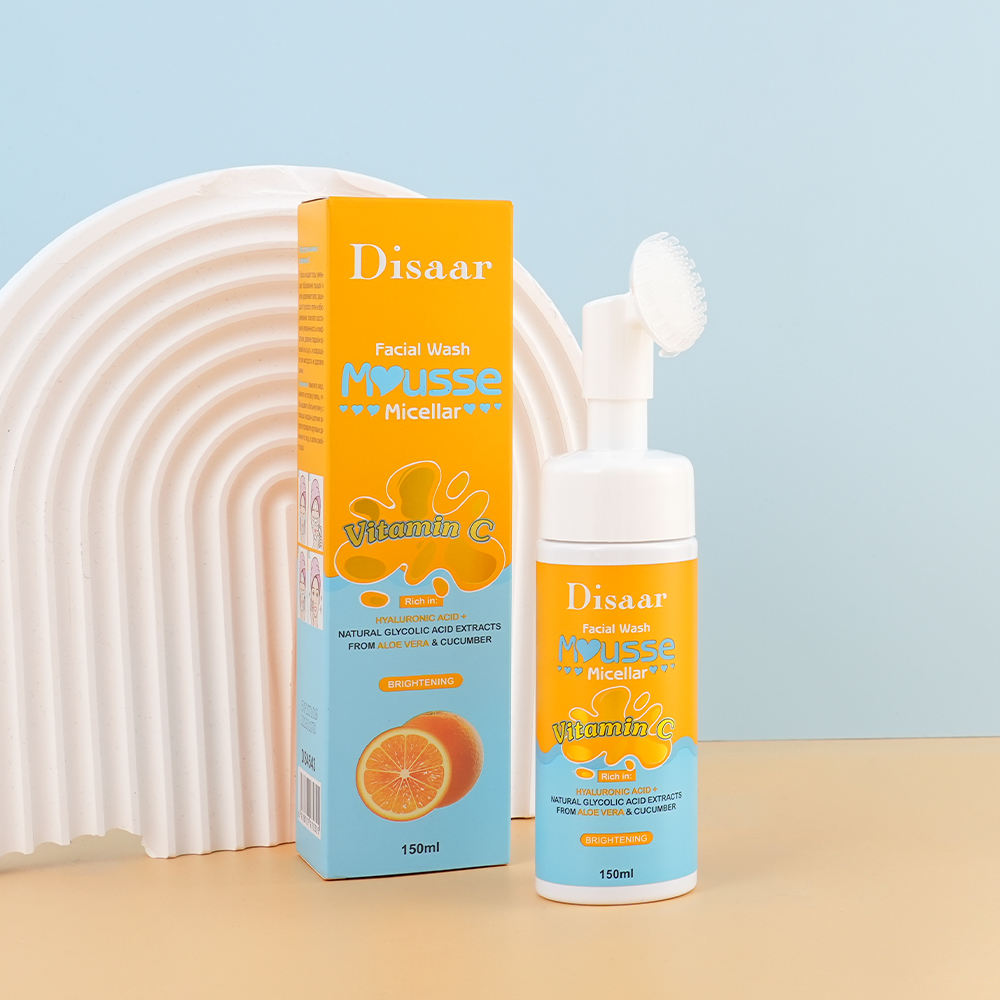 Disaar Vitamin C Micellar Facial Wash Mousse - 150ml