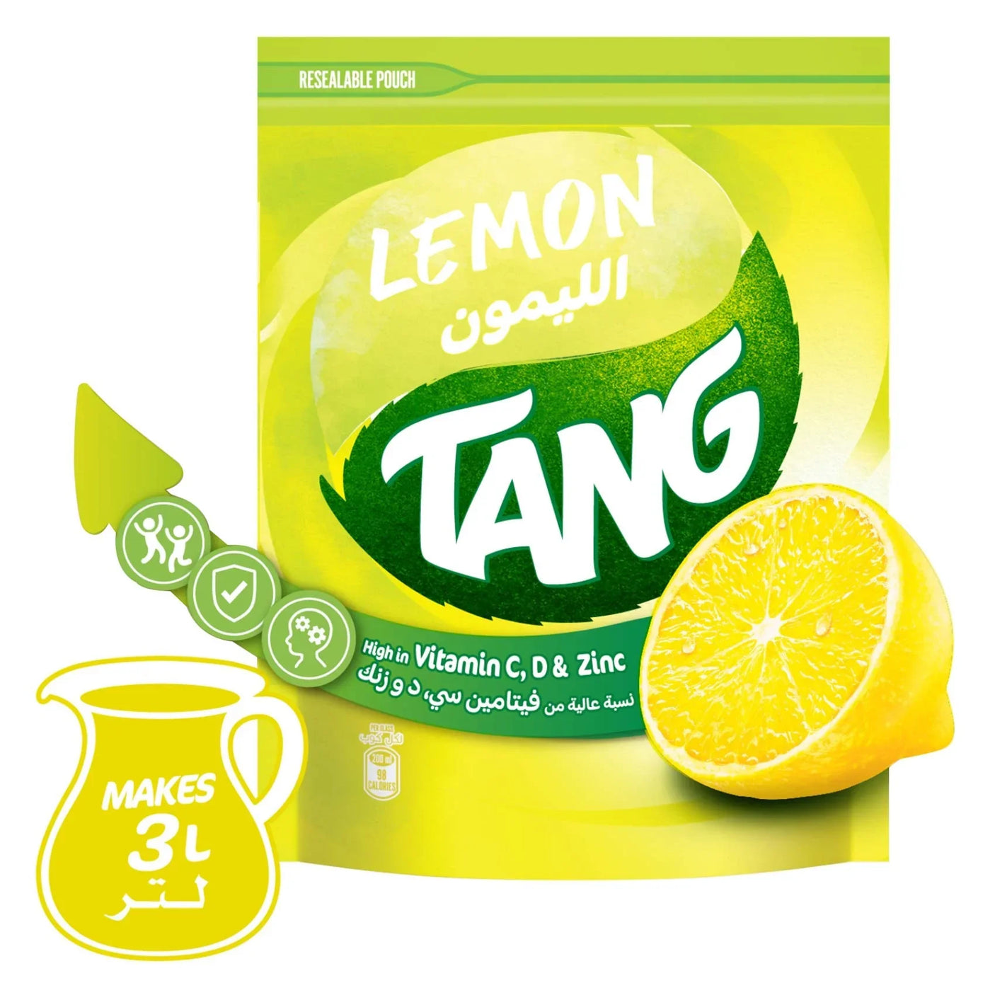Tang Lemon Flavoured Instant Powdered Drink - 375g