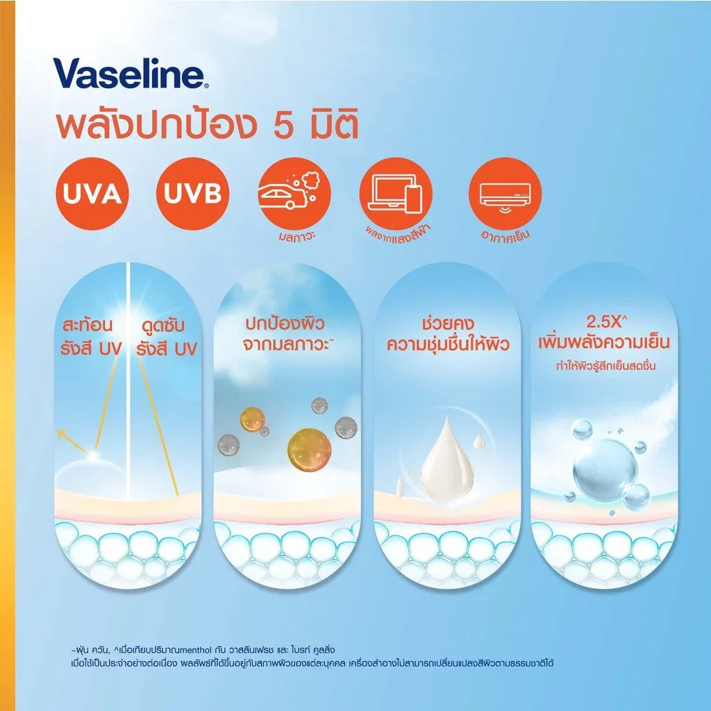 Vaseline Healthy Bright Extra Cooling Serum SPF 50+ - 155ml