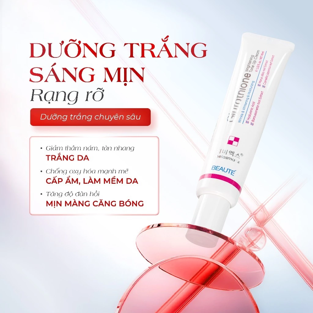 Melasma-x Glutathione Brightening Tone Up Face Cream - 45ml