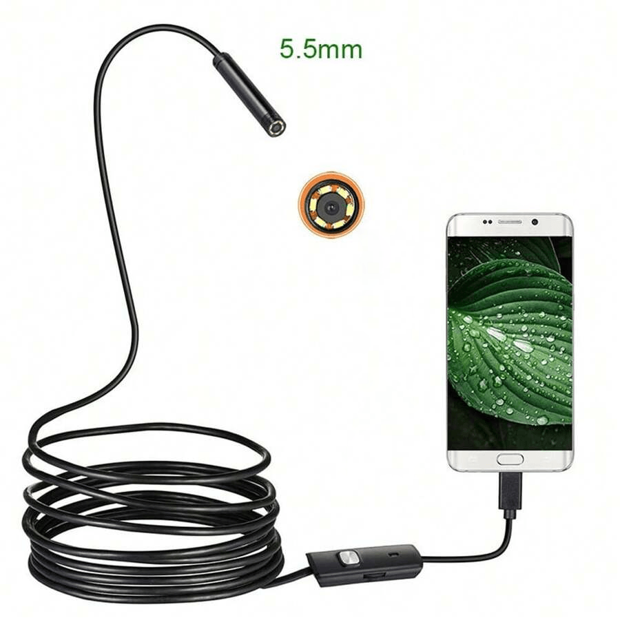 USB Android Endoscope & Borescope Inspection Camera - 5M