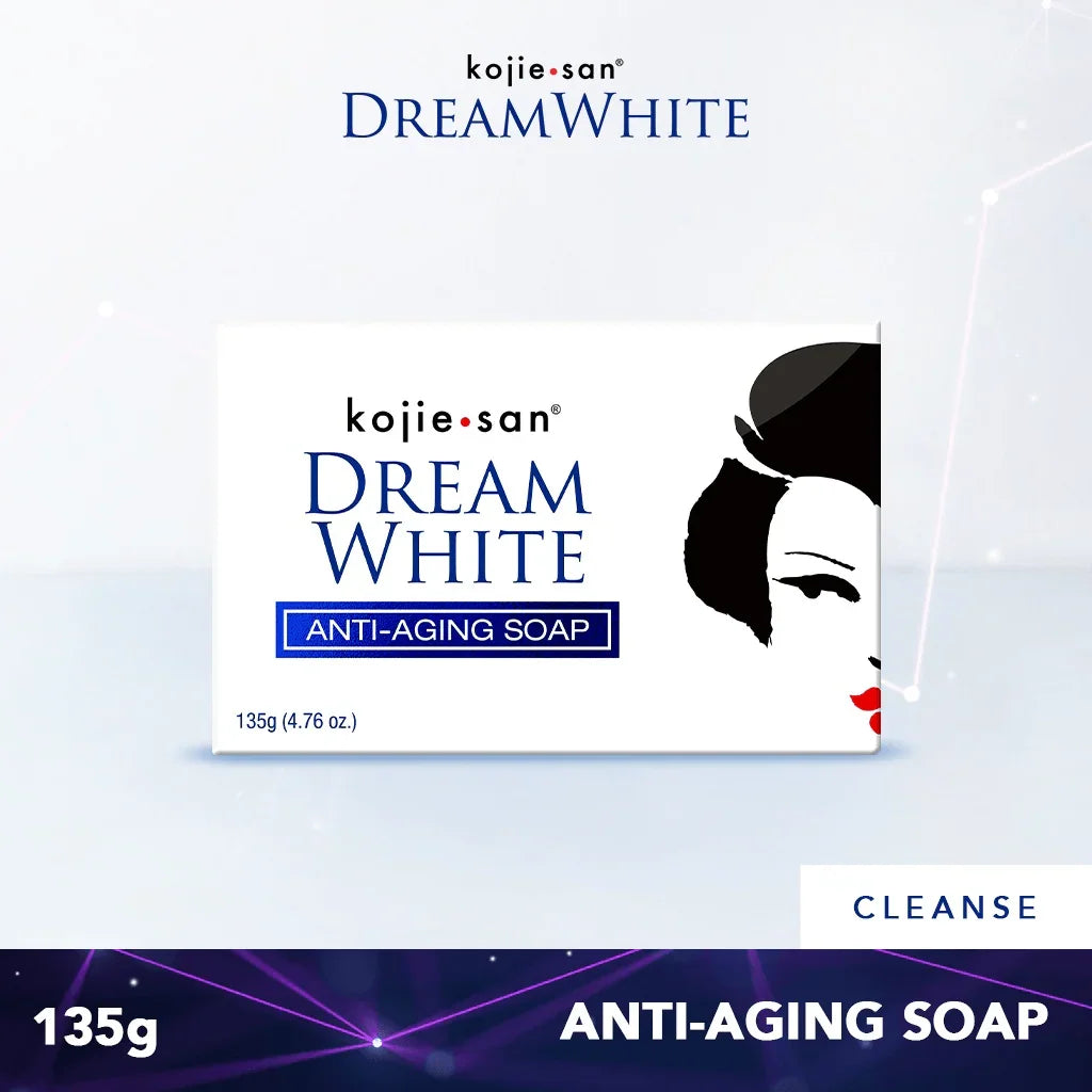 Kojie San Dream White Anti Aging Toner + Soap - 100ml + 135g