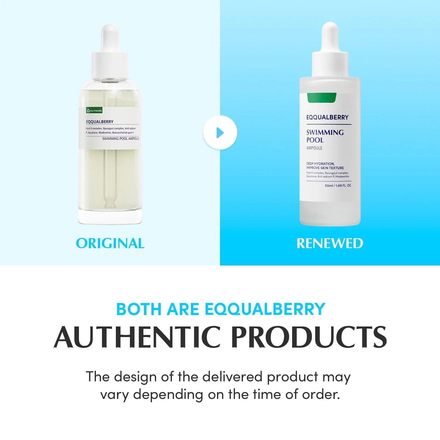 Eqqualberry Swimming Pool Ampoule - 50ml