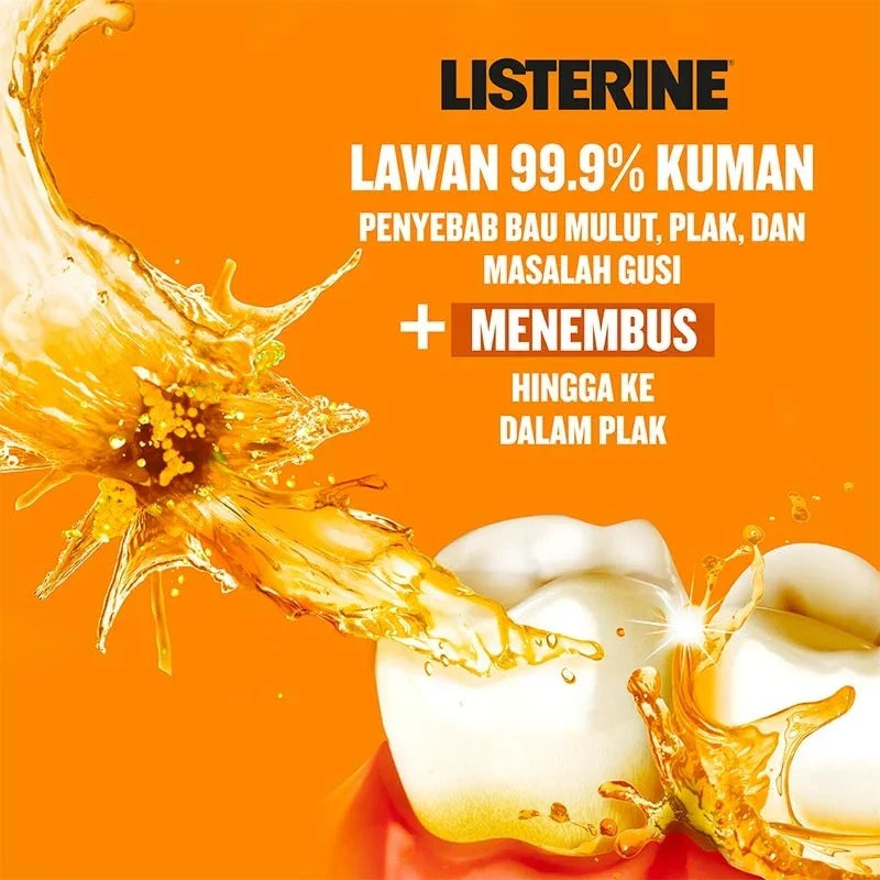 Listerine Fresh Citrus Mouthwash - 250ml