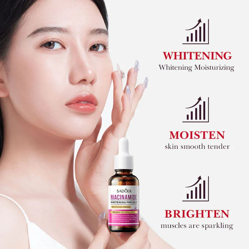 Sadoer Niacinamide Whiten Anti-Freckle Face Serum - 30ml