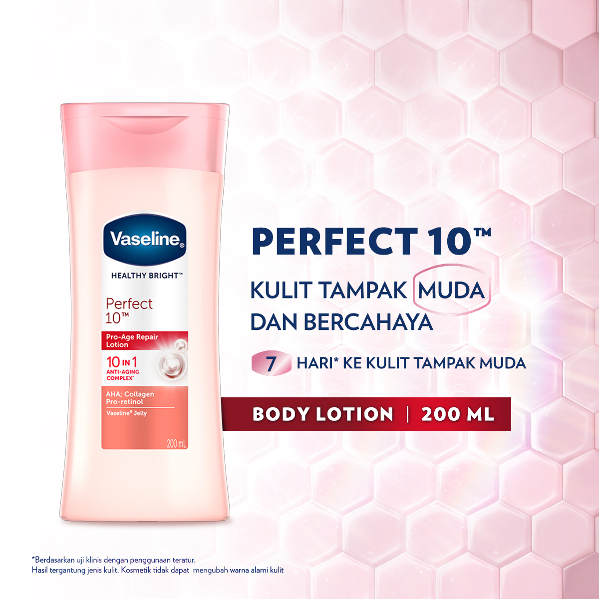 Vaseline Perfect 10 Pro-Age Repair Lotion - 200ml
