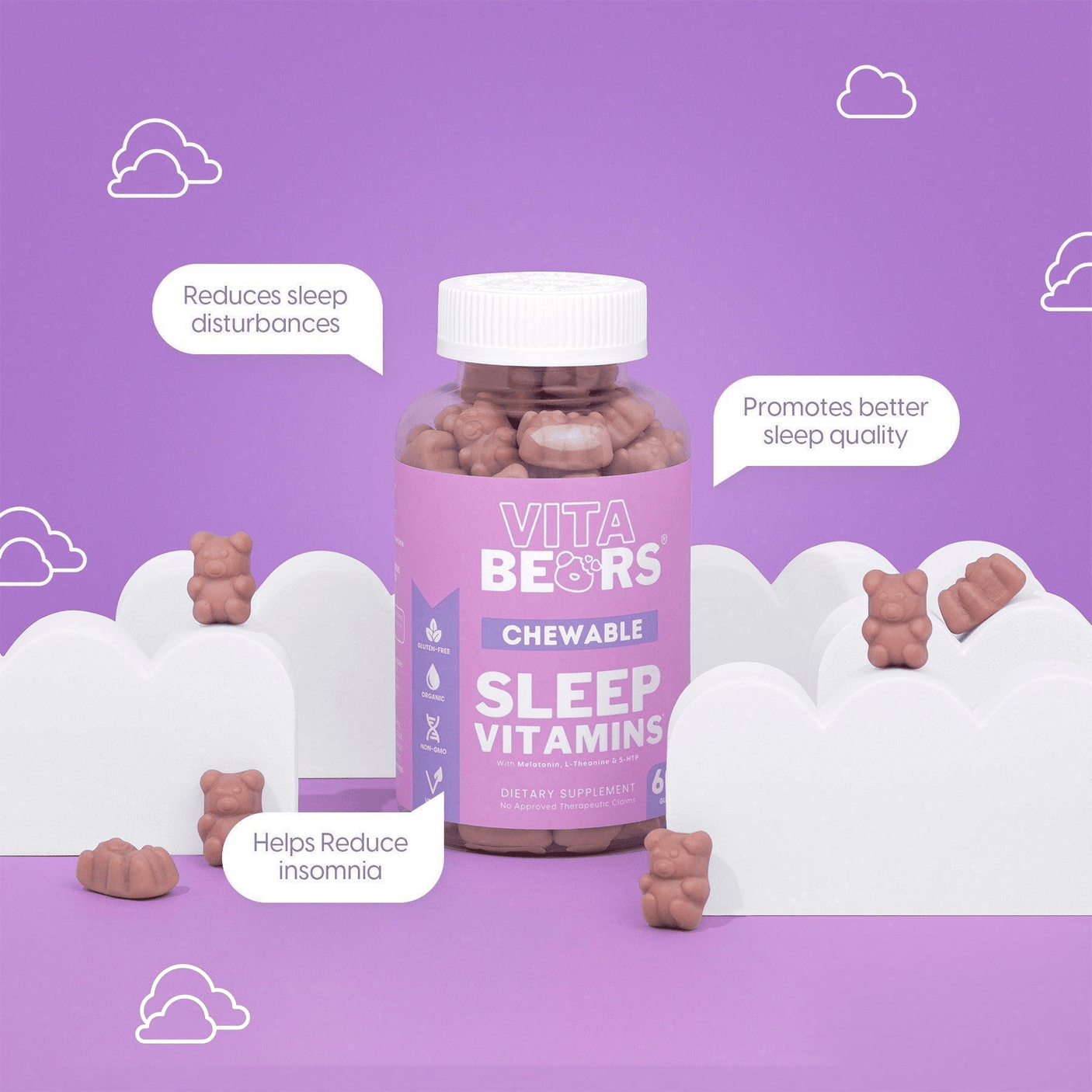 Vita Bears Sleep Vitamins Gummies