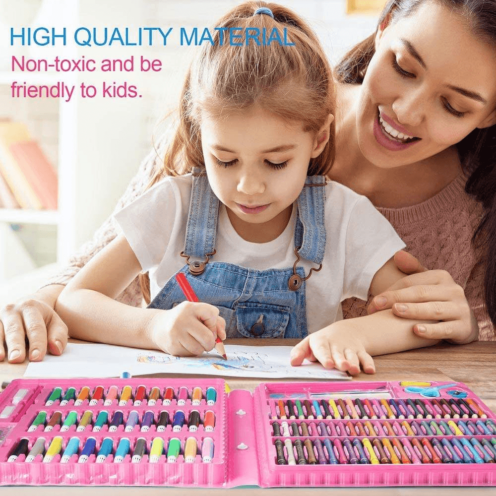 Portable Kids Drawing Art Set 150Pcs