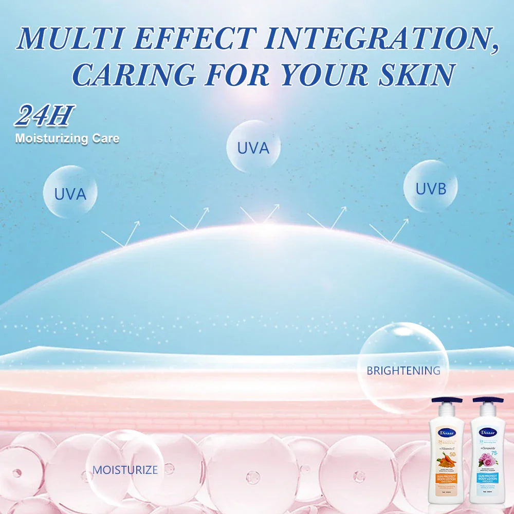Disaar Ceramide SPF75 Sun Protect Body Lotion - 330ml
