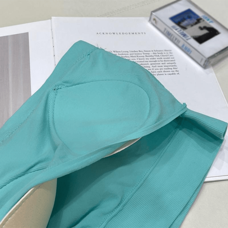بلوزة نسائية رفيعة بدون حمالات - XW7769
