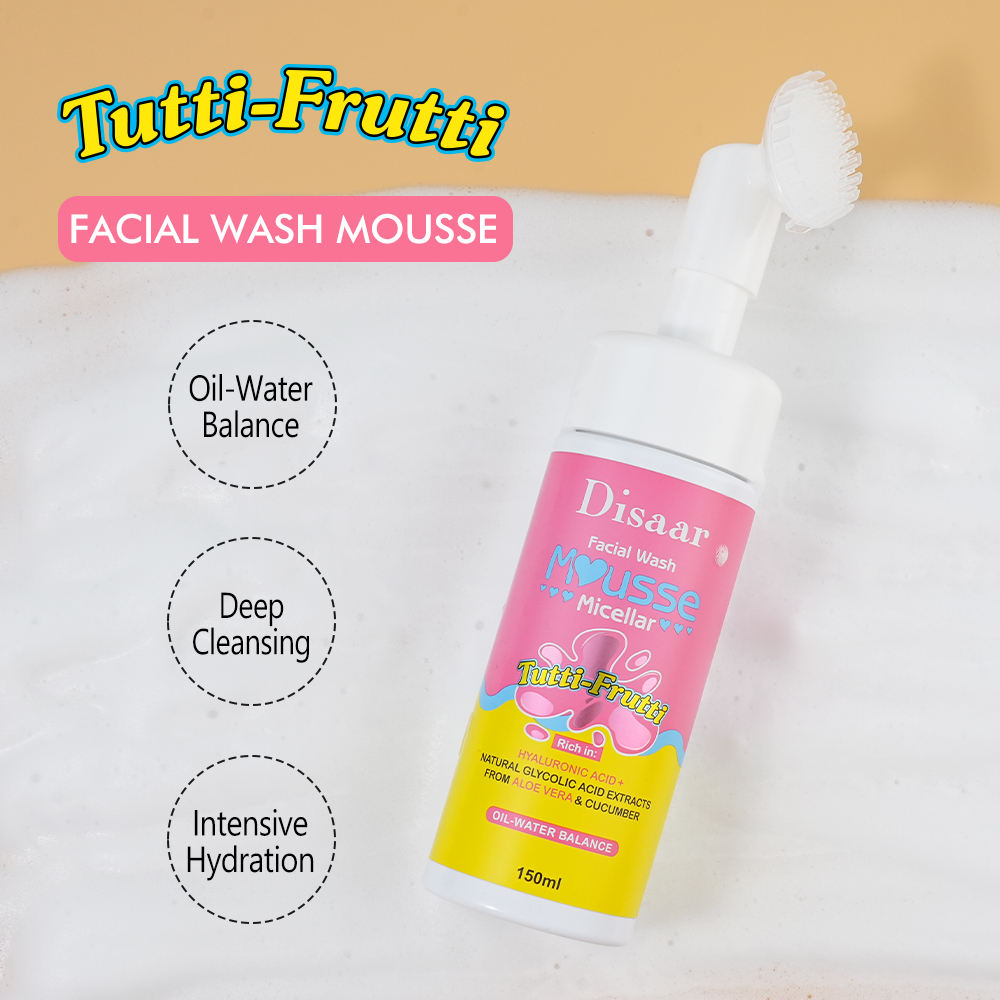 Disaar Tutti-Frutti Micellar Facial Wash Mousse - 150ml