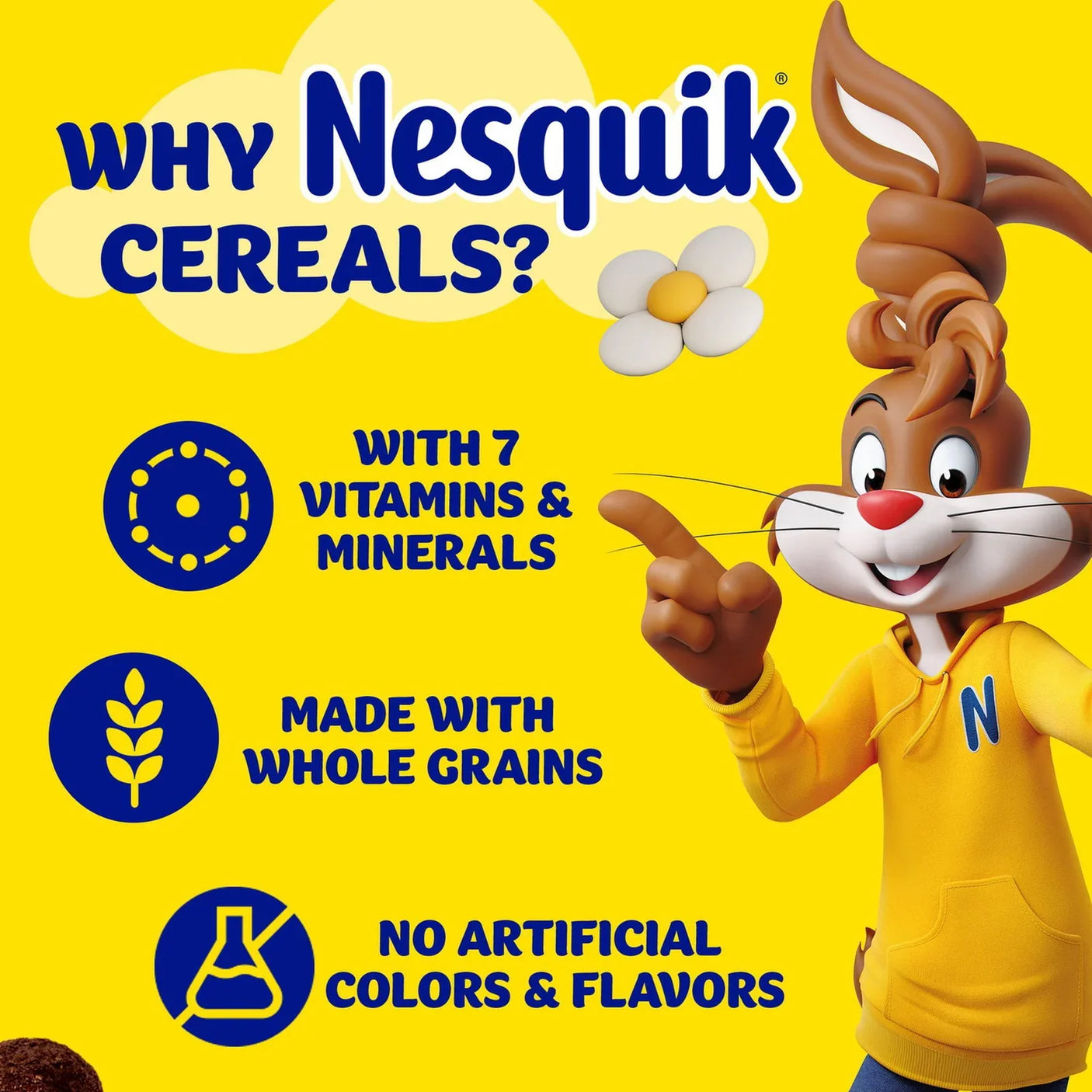 Nestle Nesquik Duo Breakfast Cereal - 335g