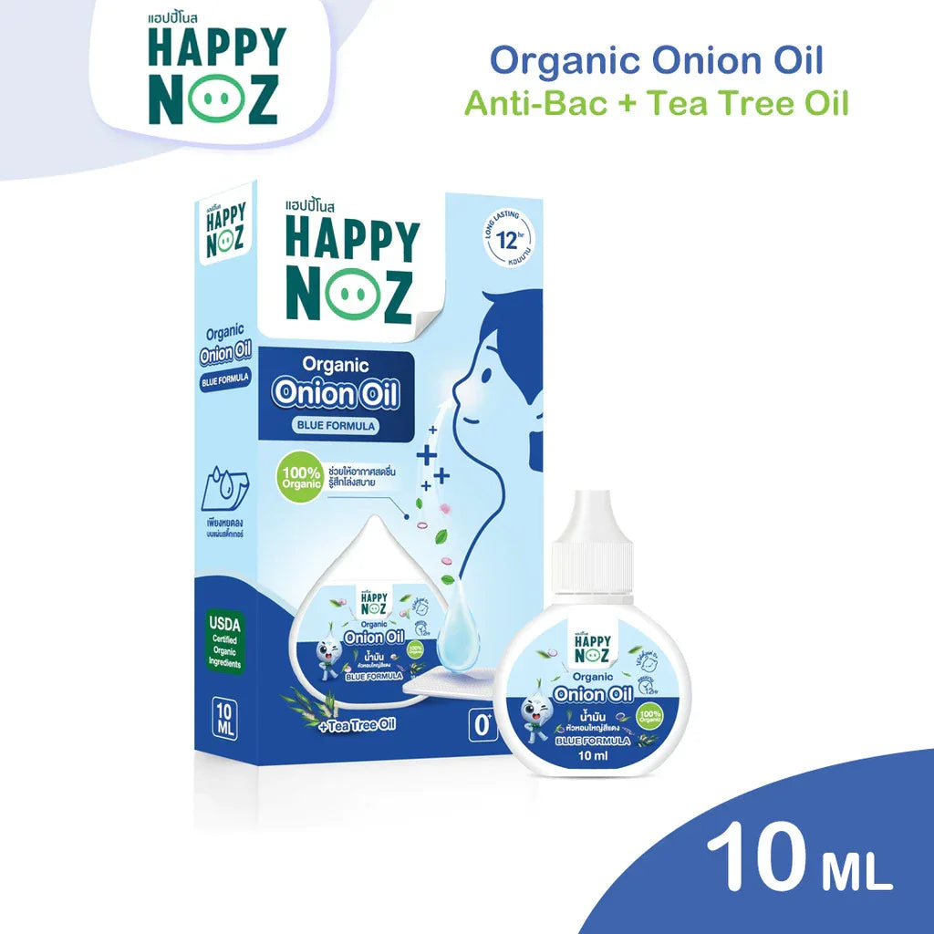 Happy Noz Organic Onion Oil Blue Formula - 10ml