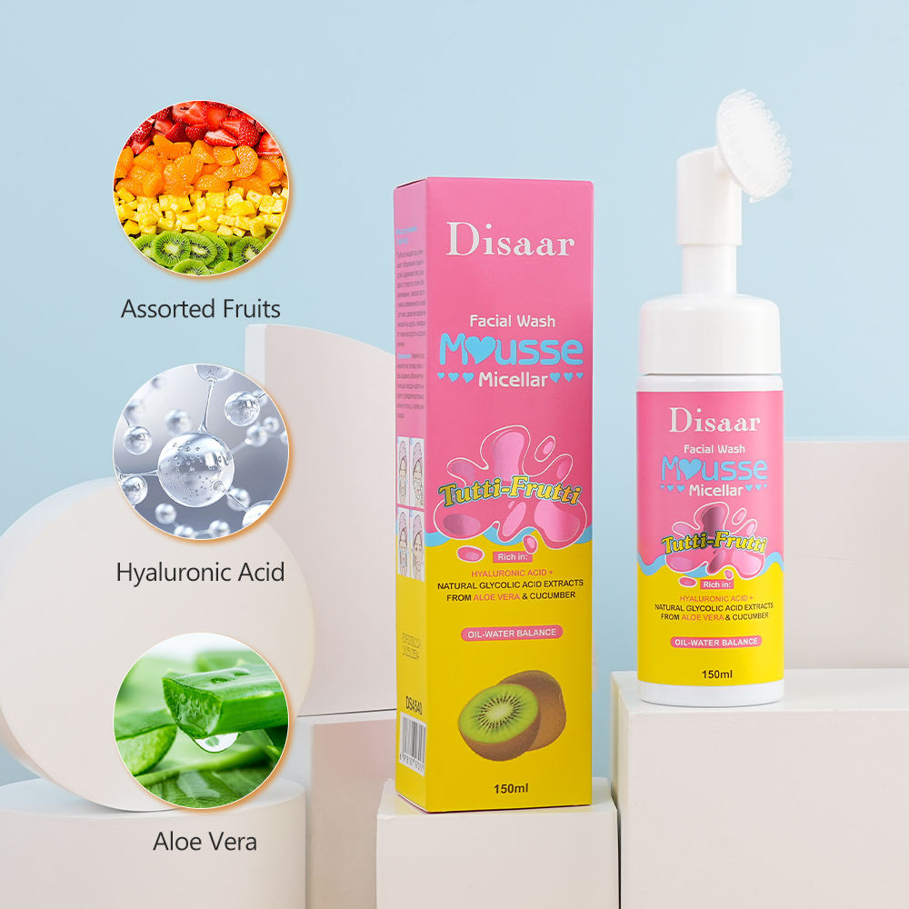 Disaar Tutti-Frutti Micellar Facial Wash Mousse - 150ml