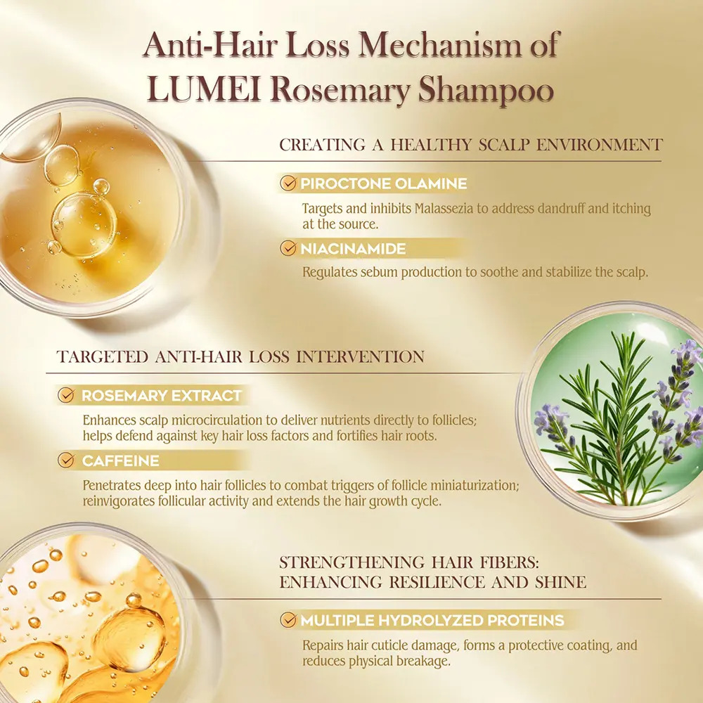 Lumei Rosemary Infused Shampoo - 255ml