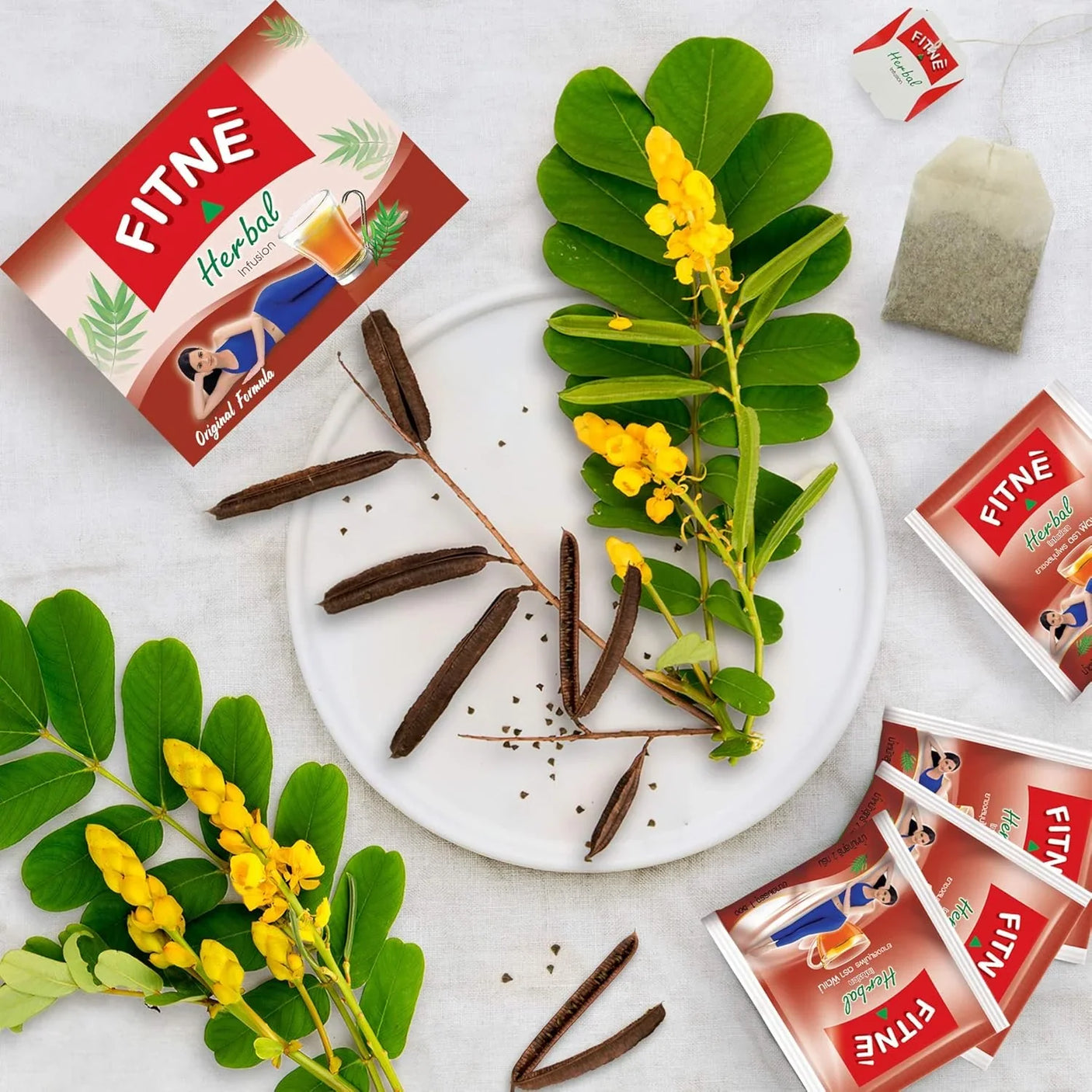شاي الأعشاب الأصلي من Fitne Herbal Infusion