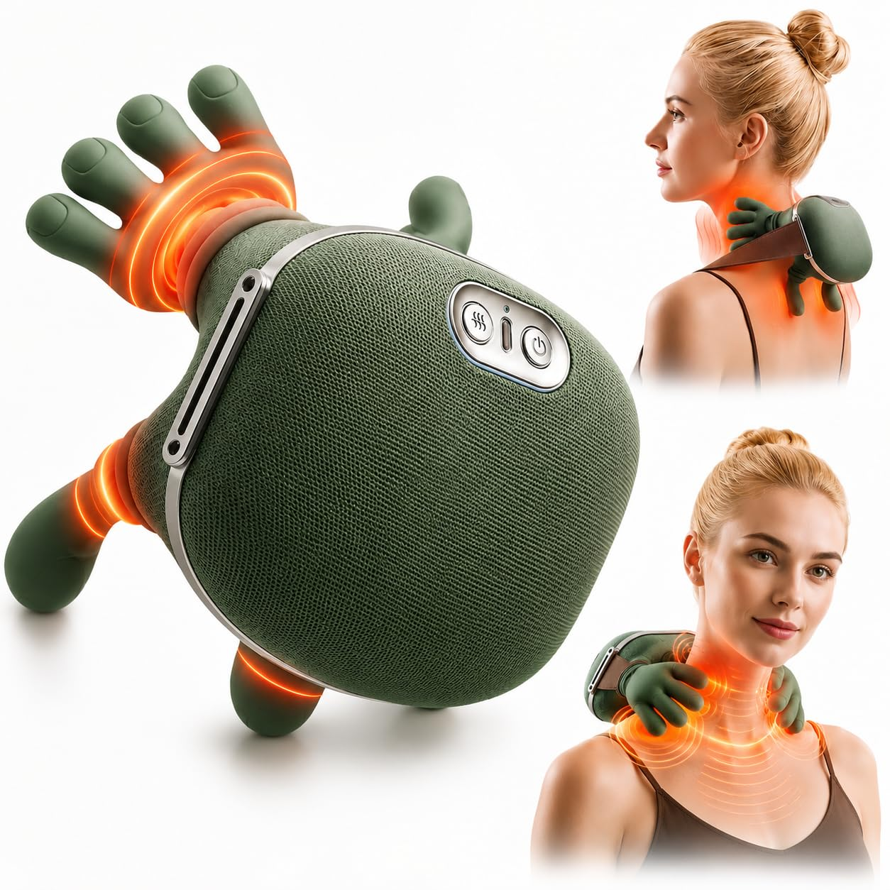 Double-Palm Kneading Shoulder & Neck Massager FH-670