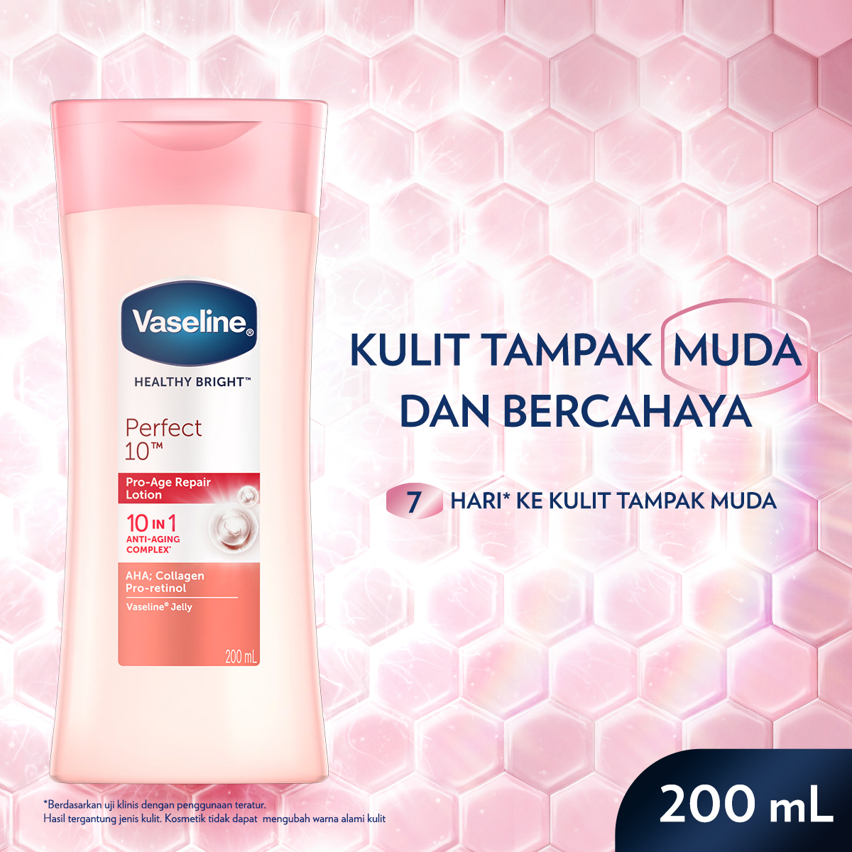 Vaseline Perfect 10 Pro-Age Repair Lotion - 200ml