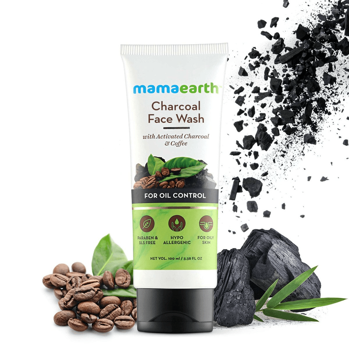 Mamaearth Charcoal Facewash For Oil Control - 100ml