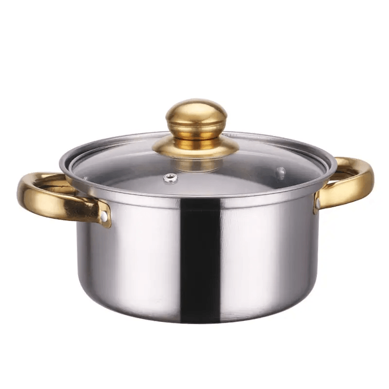 High Quality Stainless Steel Cookware Set - 12 Pcs