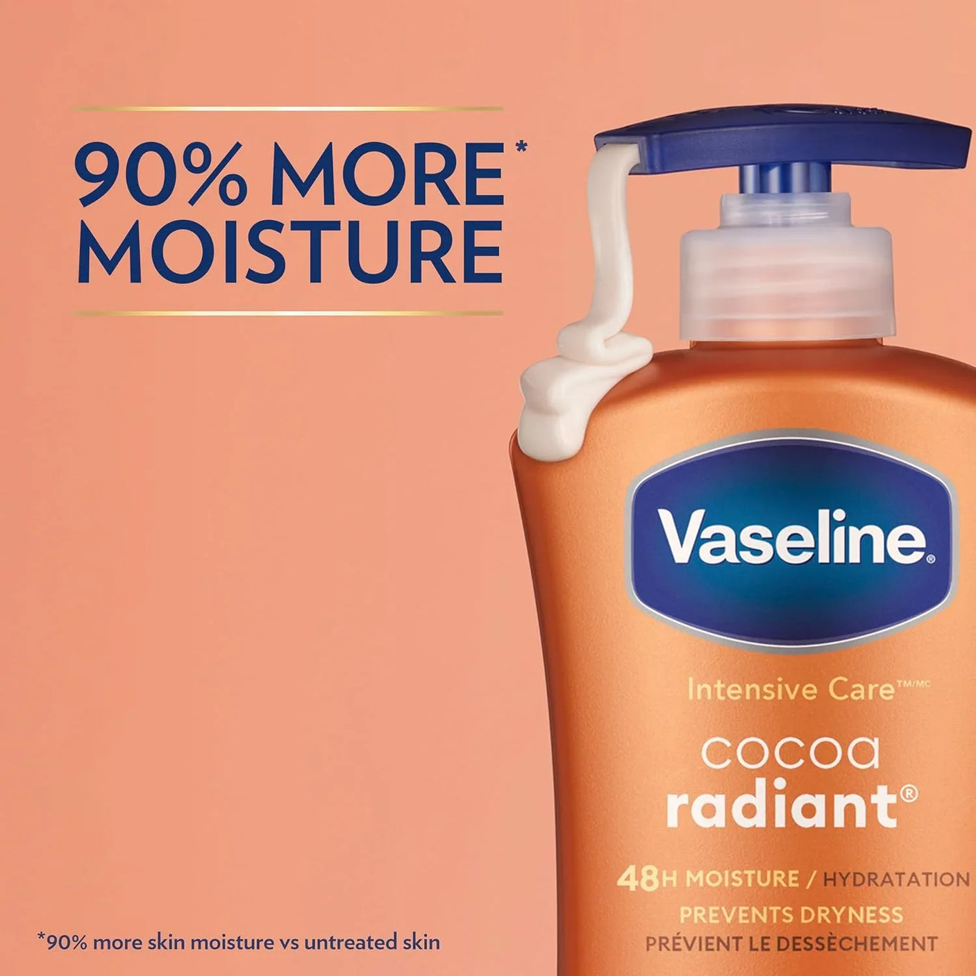 Vaseline Intensive Care Cocoa Radiant Lotion - 600ml