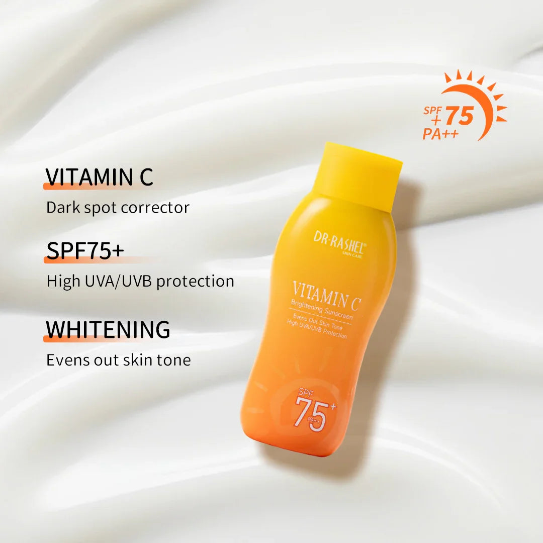 Dr.Rashel Vitamin C Brightening Sunscreen SPF 75+ - 100g
