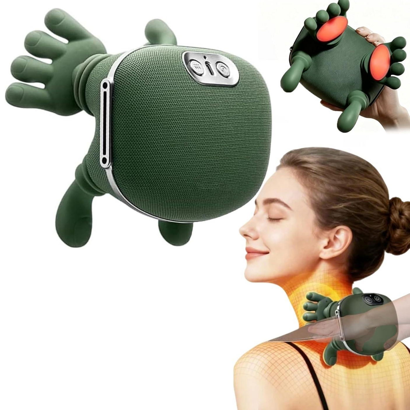 Double-Palm Kneading Shoulder & Neck Massager FH-670