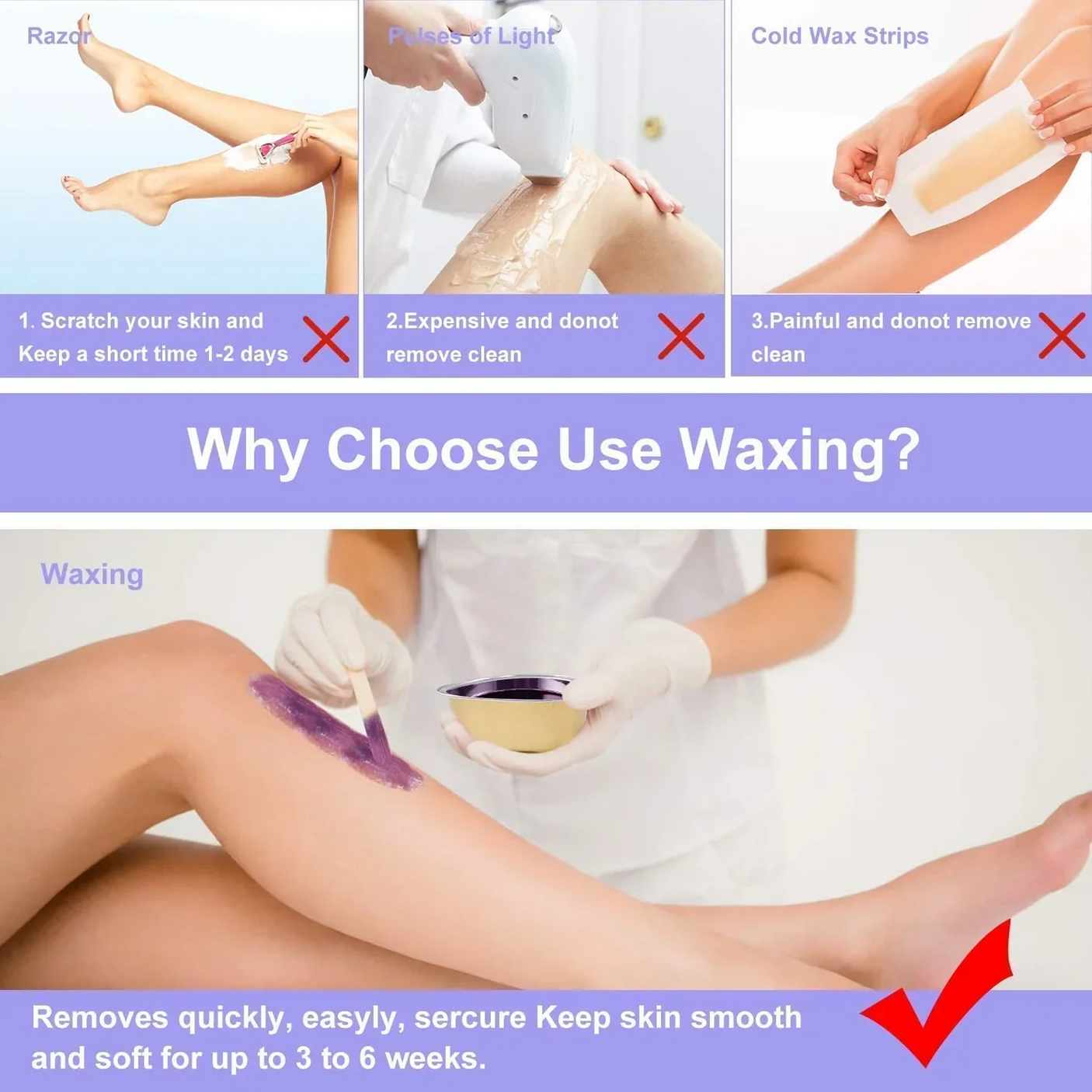 Pro-Wax 600 Warmer Heater For Hard Strip & Paraffin Waxing