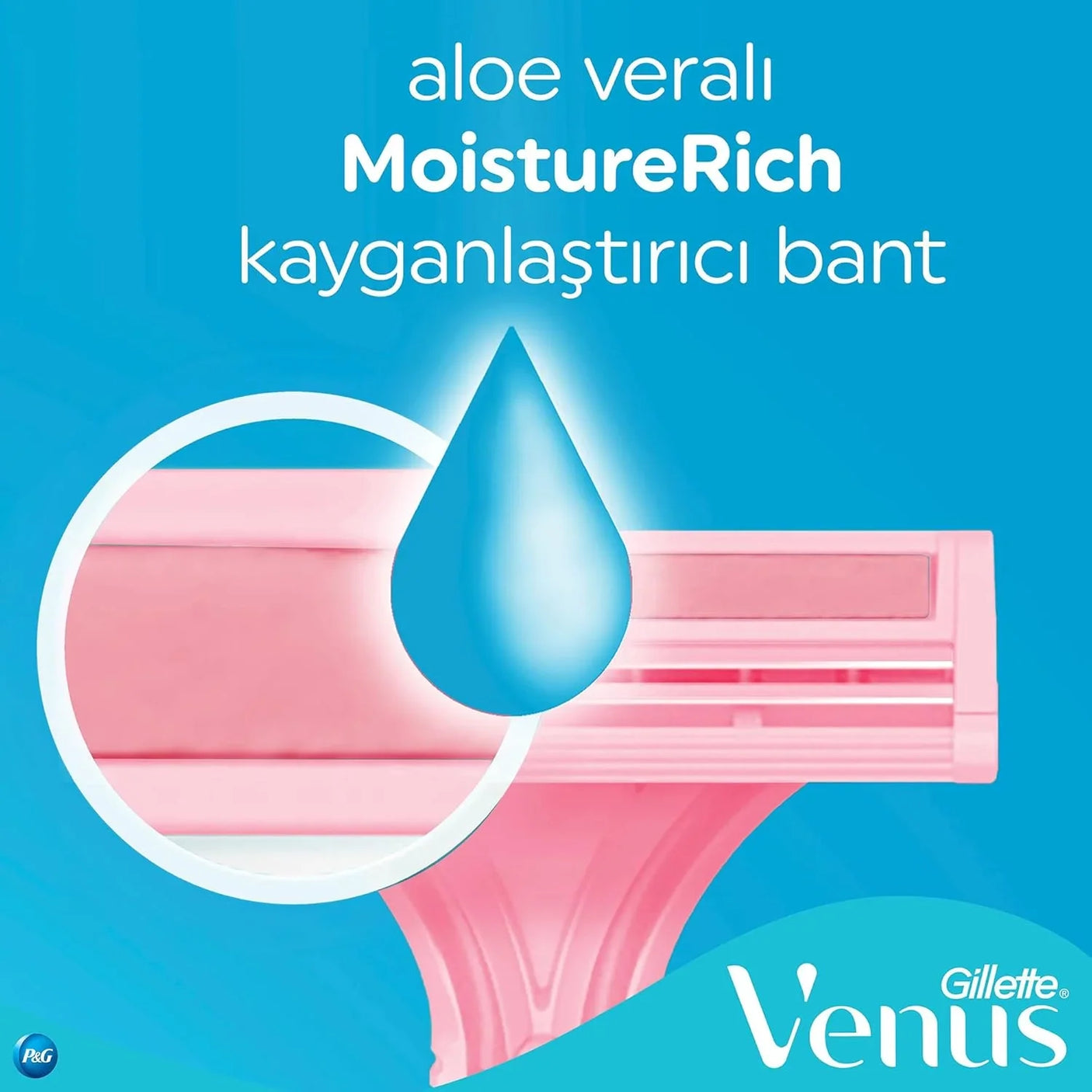 Gillette Simply Venus Basic Women's Disposable Razor - 5 Pcs