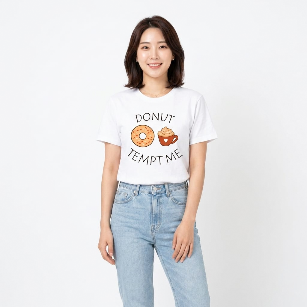 Fashion Text Printed Comfortable Women's T-Shirt #1029