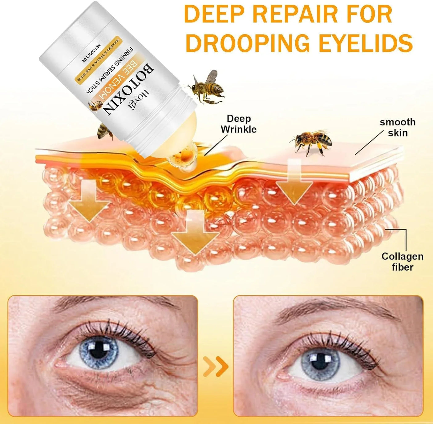 Hoygi Botoxin Bee Venom Firming Serum Stick - 30g