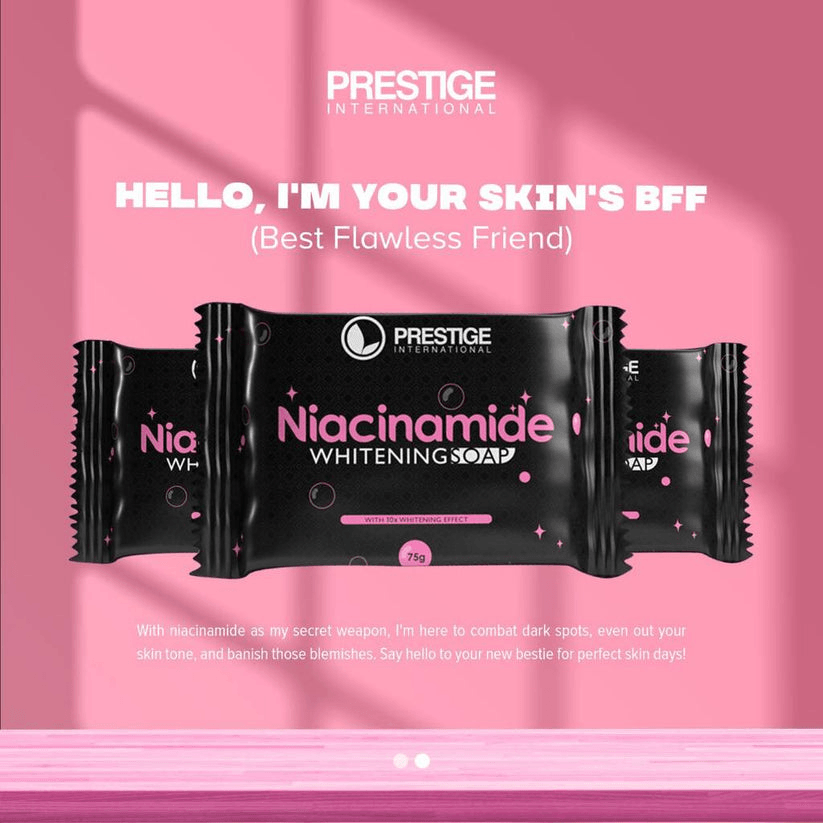 Prestige Niacinamide Brightening Soap - 75g