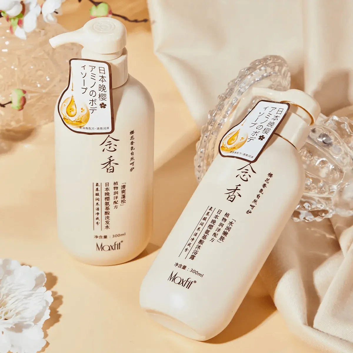 Maxfit Sakura Japanese (Buy Shampoo Get Conditioner Free)